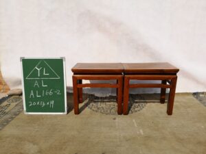 Pair rectangle bench