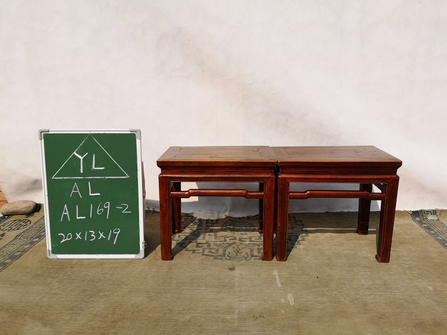 Pair of Rectangle Bench
