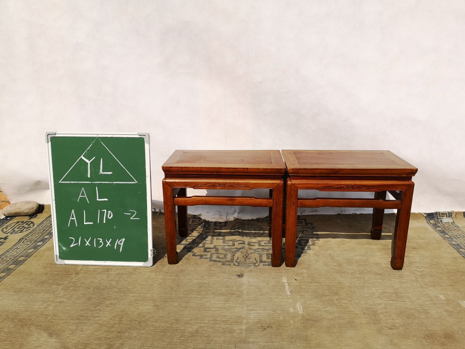 Pair of Rectangle Bench